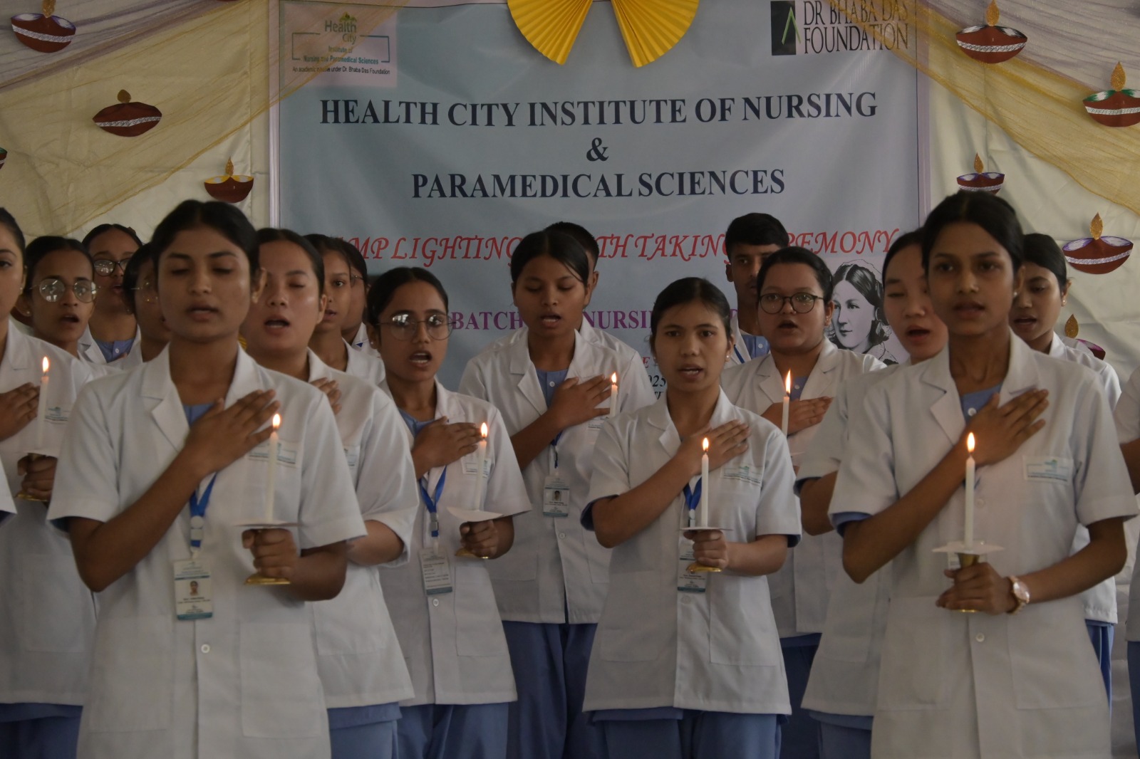 Lamp lighting & Oath taking ceremony