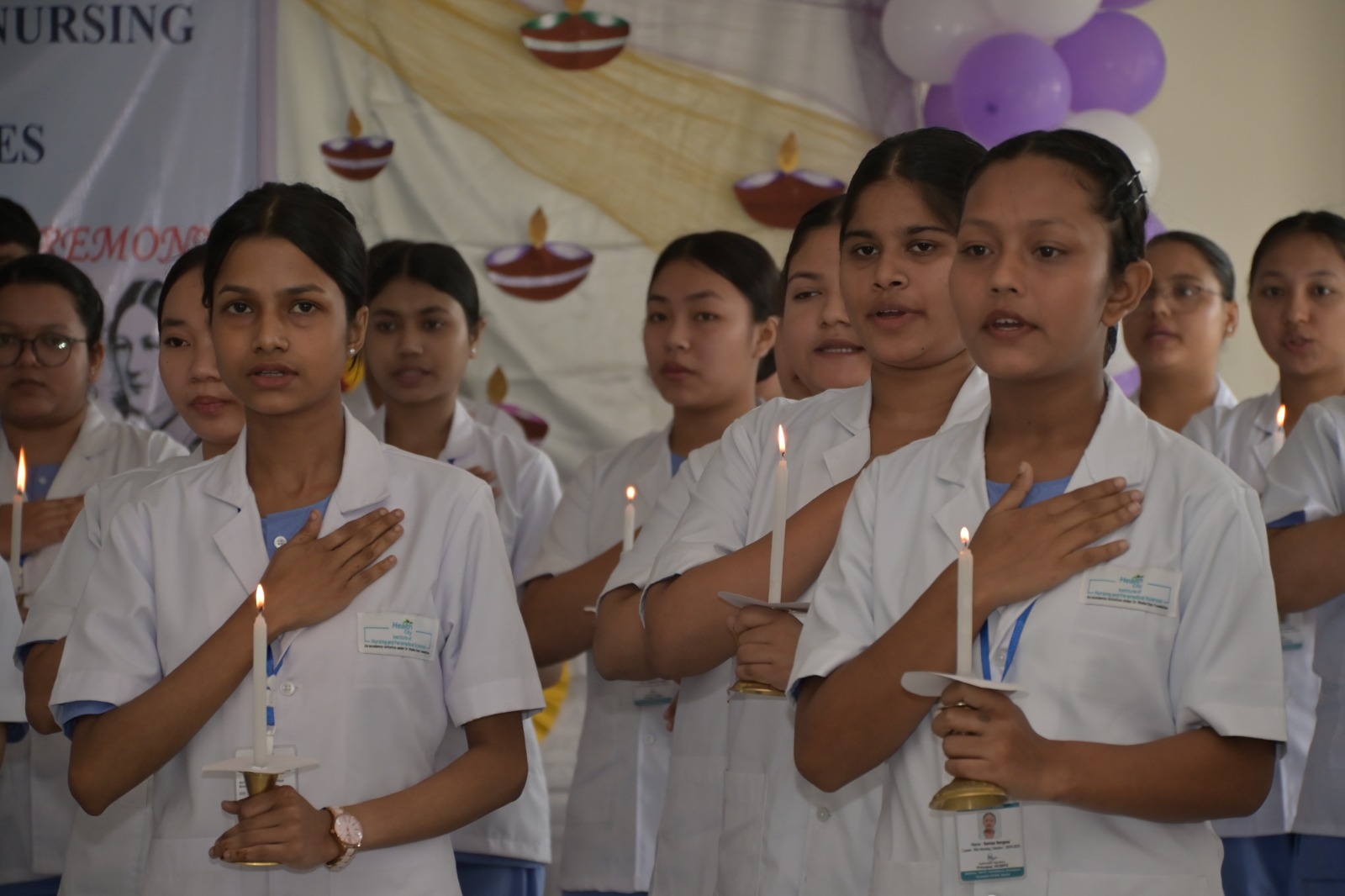 Lamp lighting & Oath taking ceremony